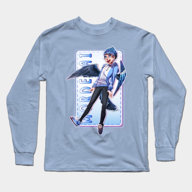 Regular Show - Mordecai Long Sleeve T-Shirt by bekkie